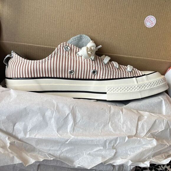 Converse Chuck 70 Stripe Sneaker Men 8 Unisex Low Top - Picture 5 of 11